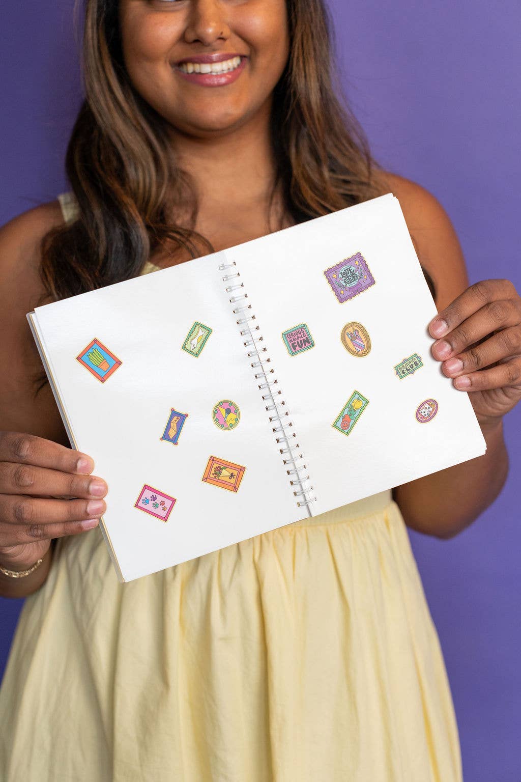 Sticker Museum Album – Reusable Sticker Storage Book