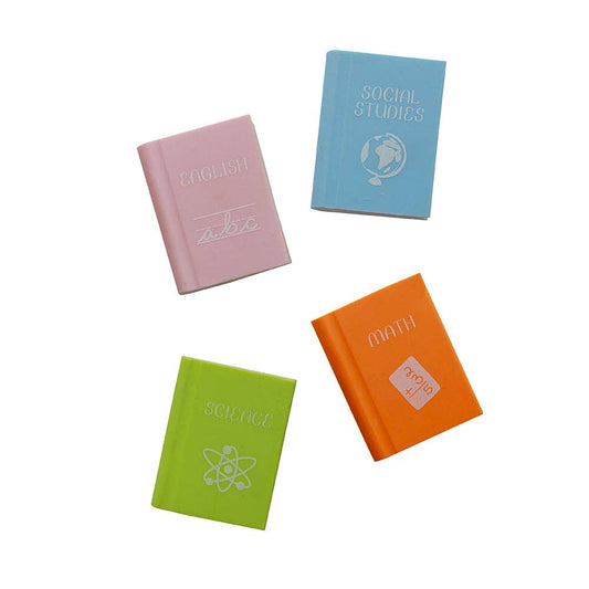 Smarty Pants Book Erasers - 4 Color Options
