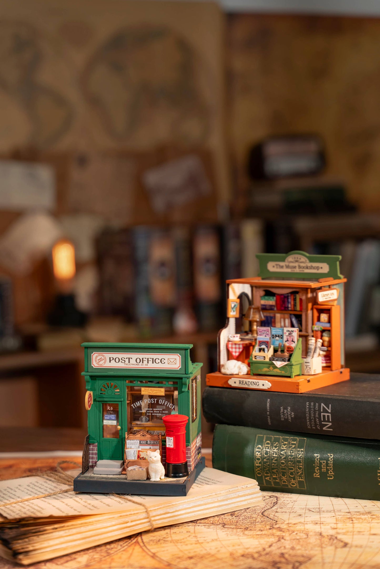 DIY Miniature House Kit: The Muse Bookshop
