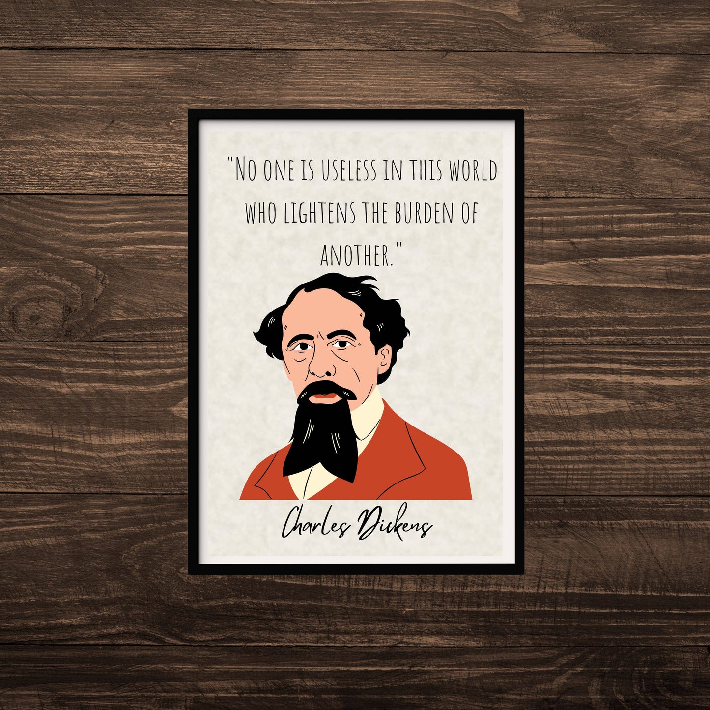 Author Series: Inspirational Quote Prints Vintage Styled