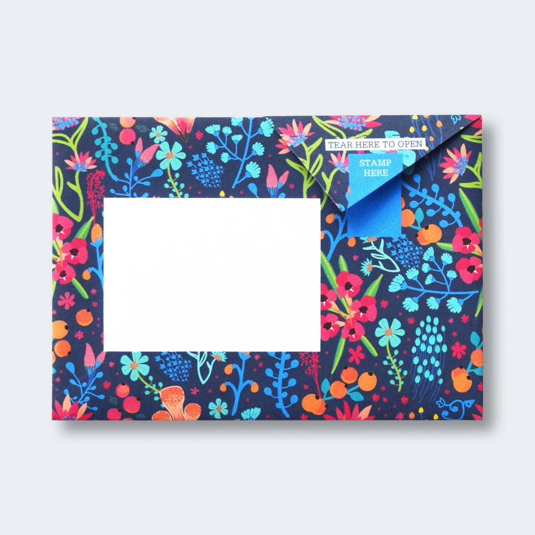 Midnight Garden Pigeon letter pack