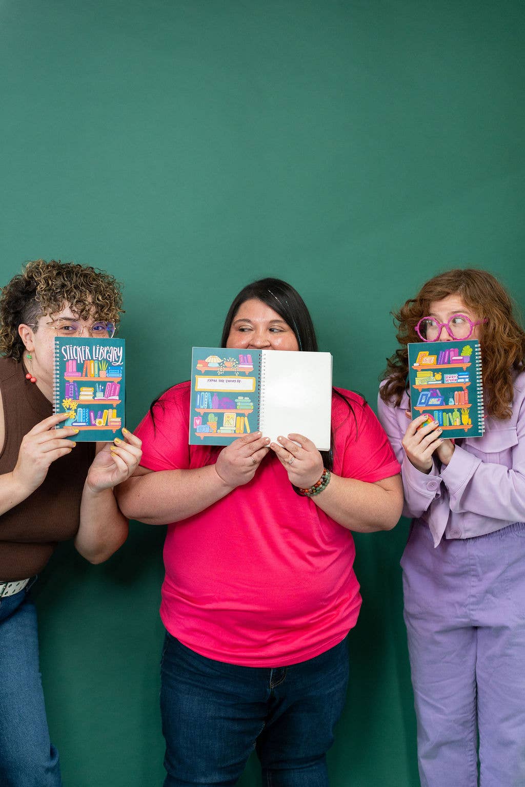 Sticker Library – Colorful Reading Reusable Sticker Book