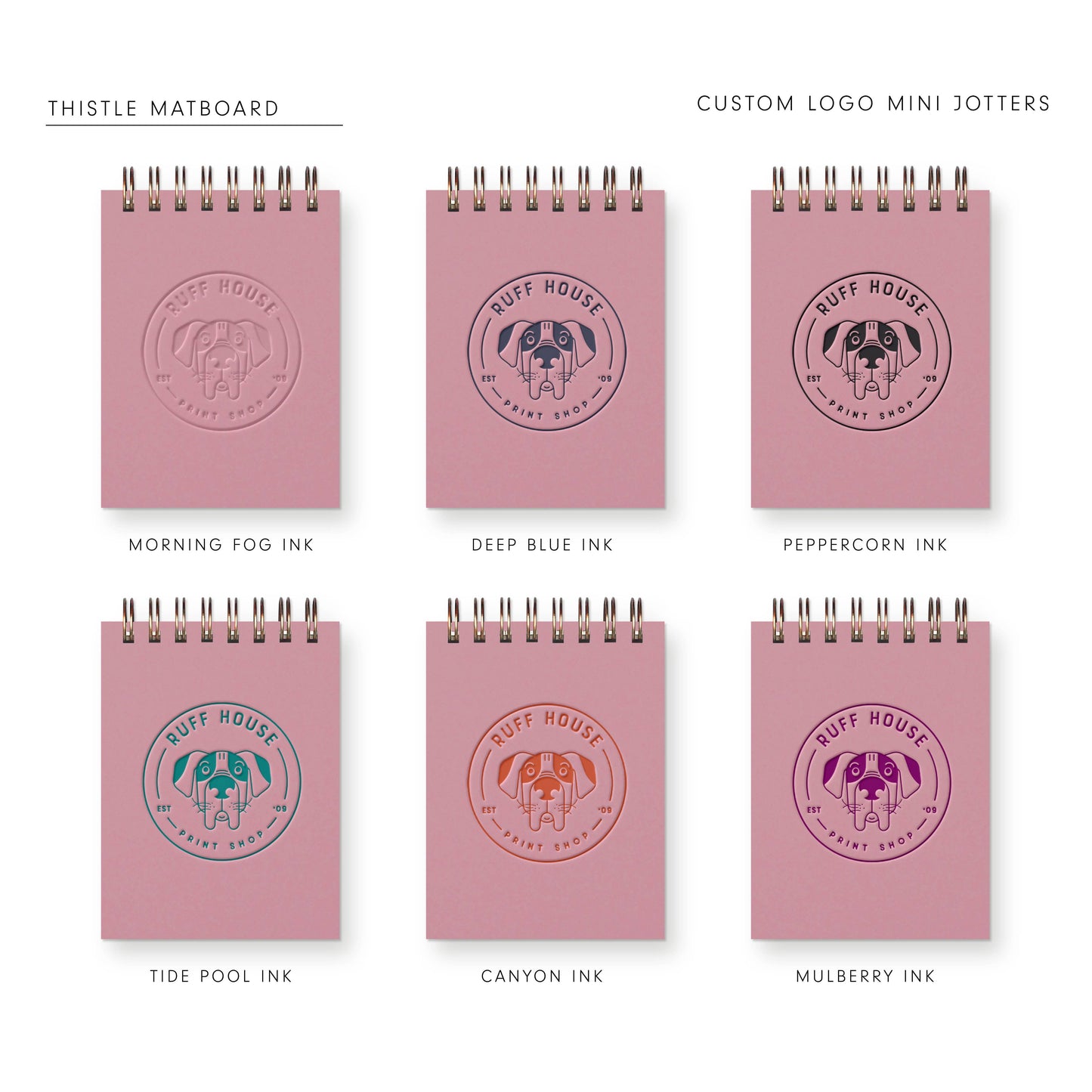 Custom : Logo Mini Jotter Notebook