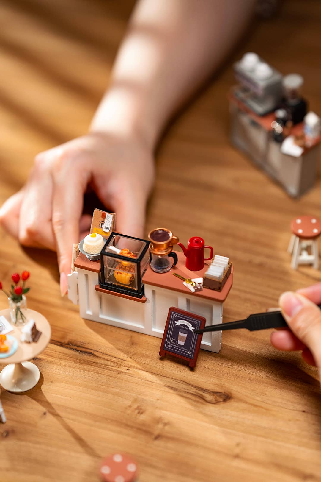 DIY Miniature House Kit: No. 17 Caf√©