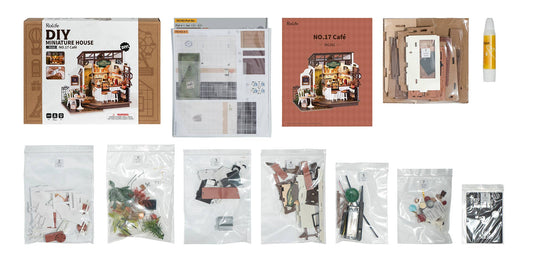DIY Miniature House Kit: No. 17 Caf√©