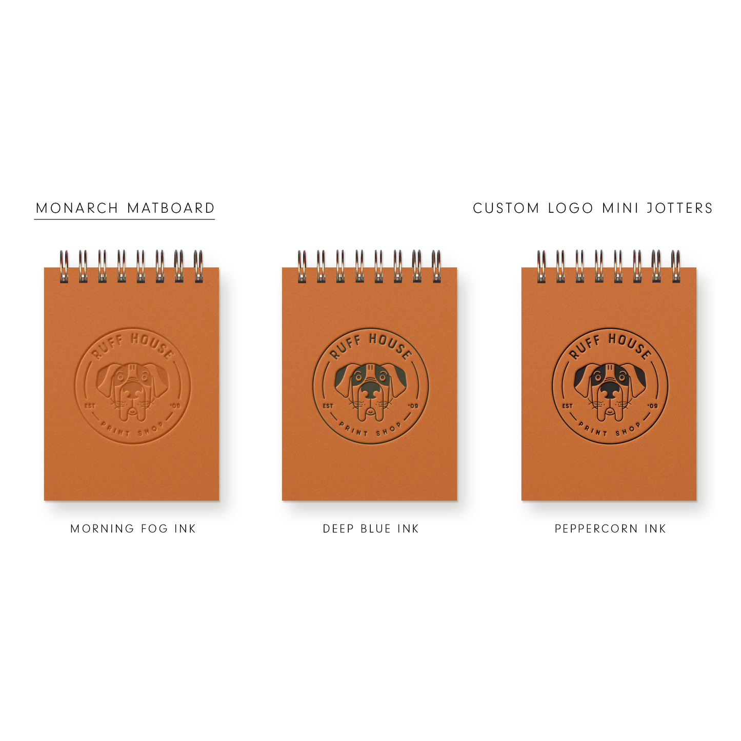 Custom : Logo Mini Jotter Notebook