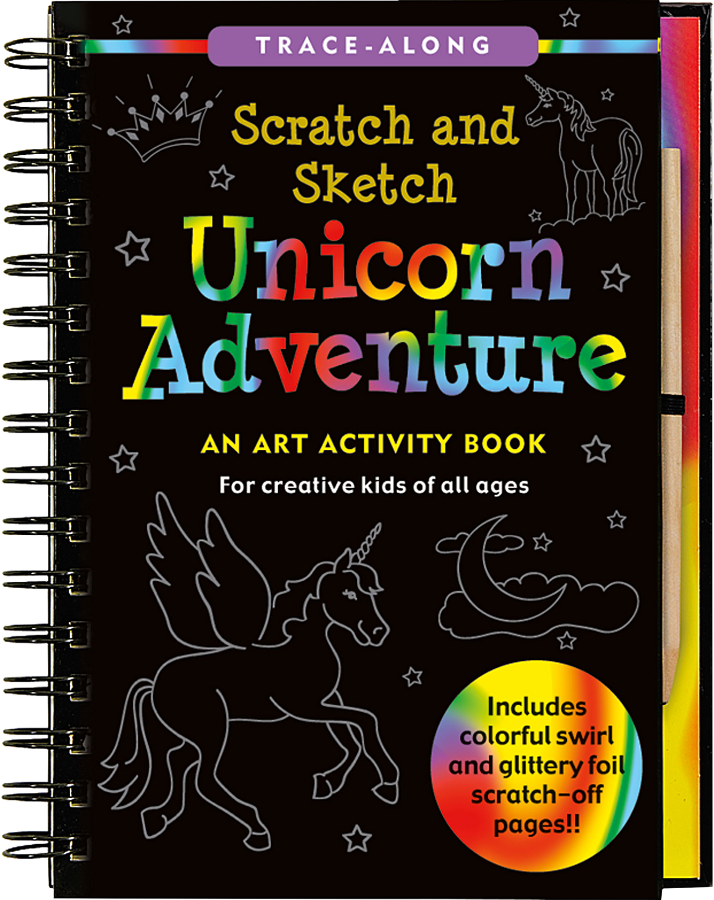 Unicorn Adventure Scratch and Sketch