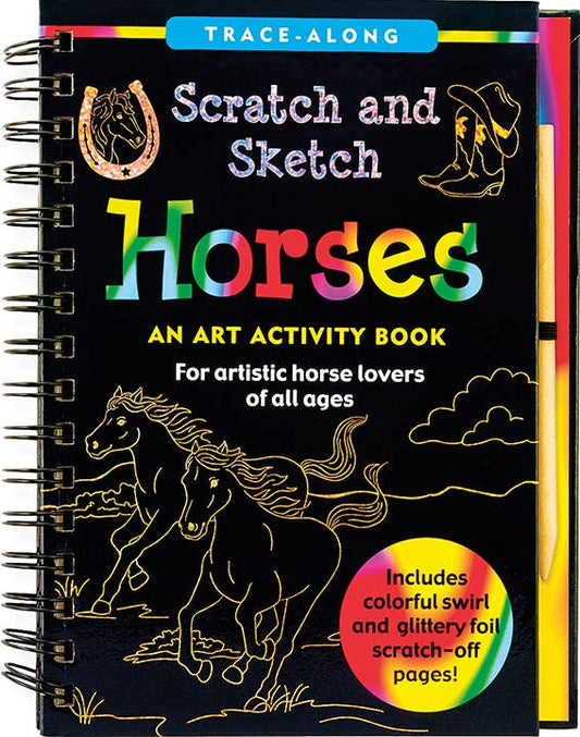 Horses Scratch and Sketch